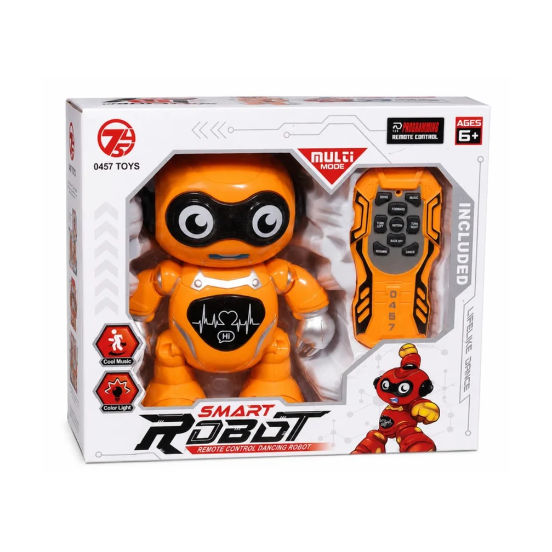 Smart Remote Control Dancing Robot with Music, Lights & Programming