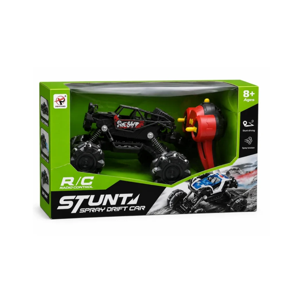 RC Stunt Spray Drift Car with Remote Control & Omni-Directional Wheels