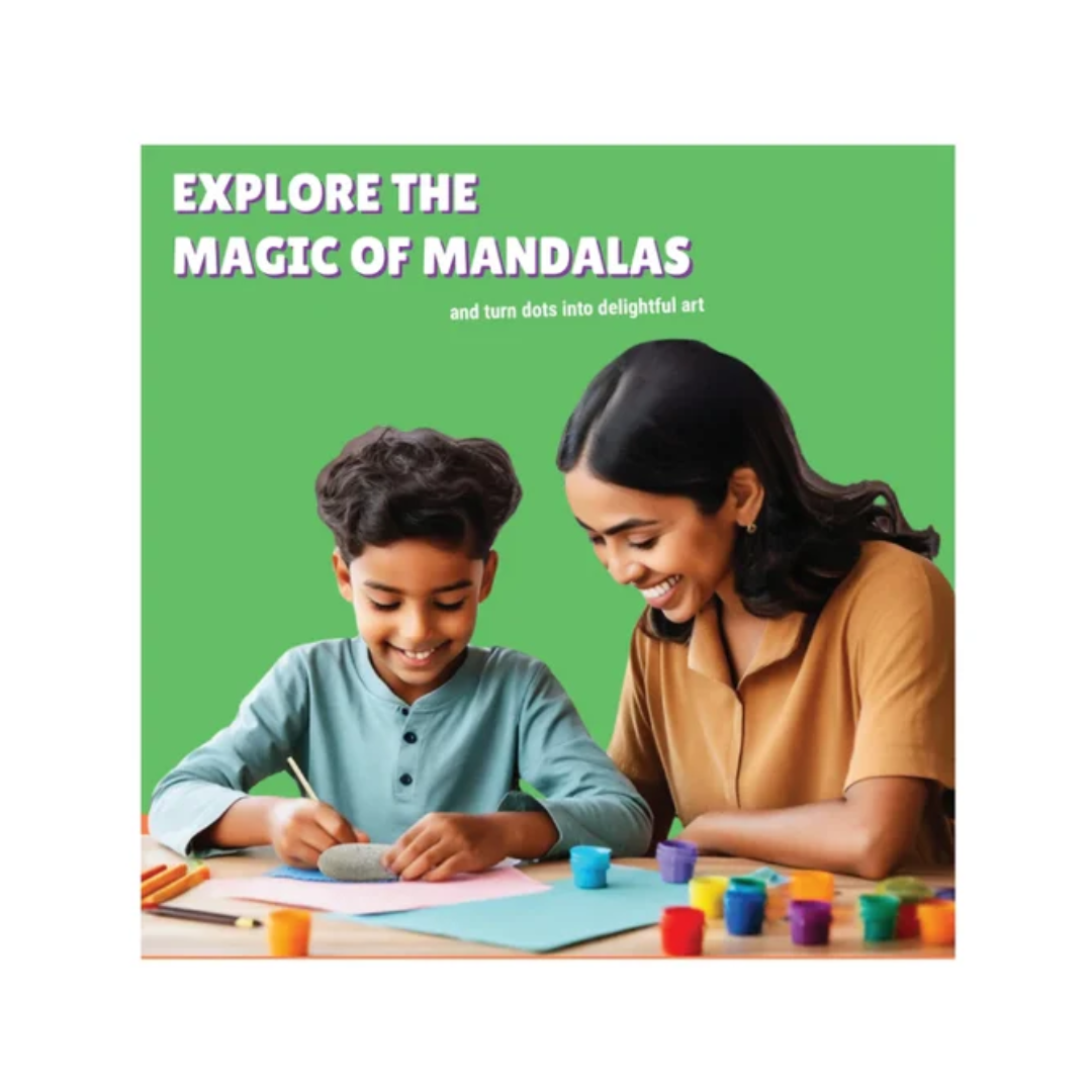 Kalakaram Dot Mandala Art Rock Painting Kit