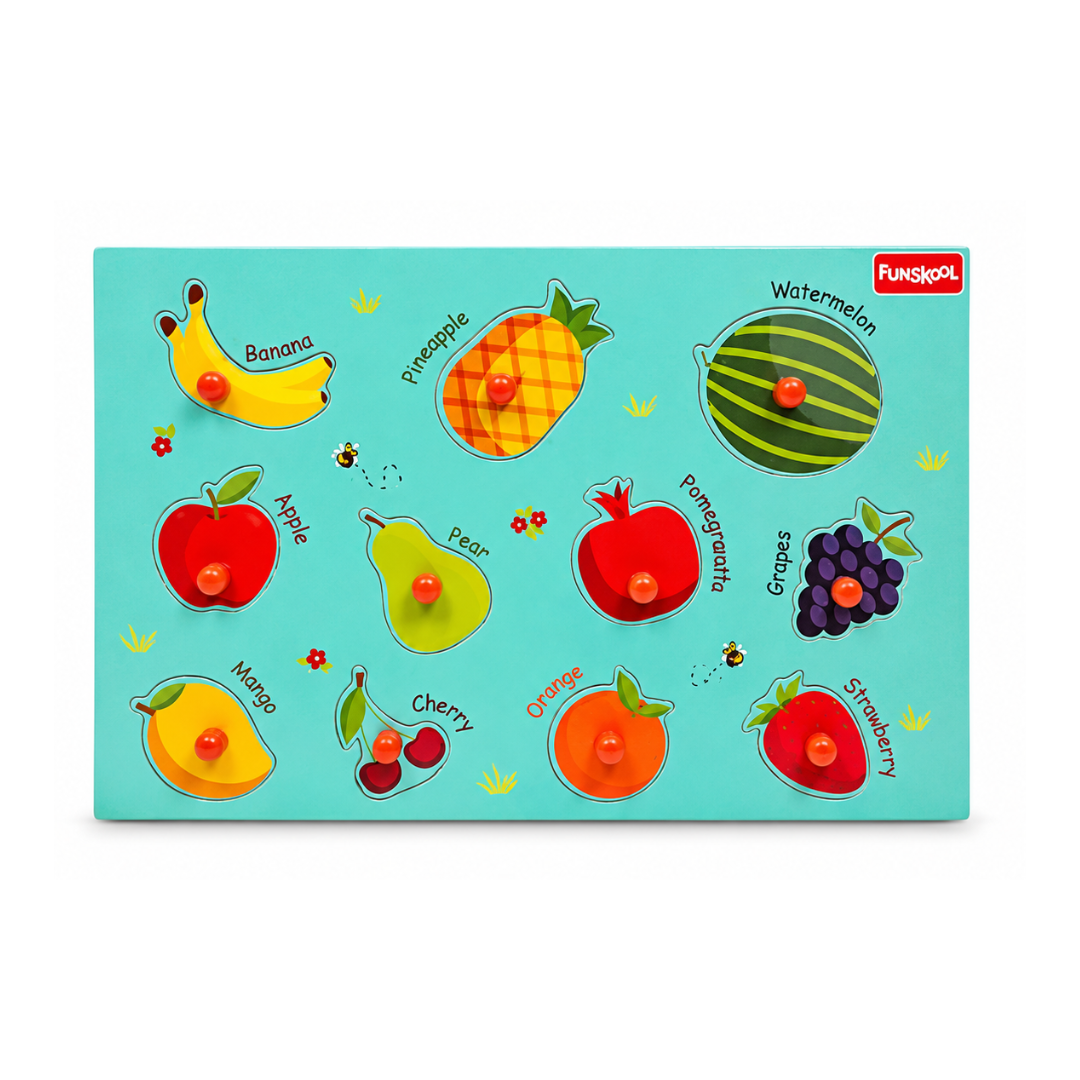 Funskool Wooden Fruit Puzzle