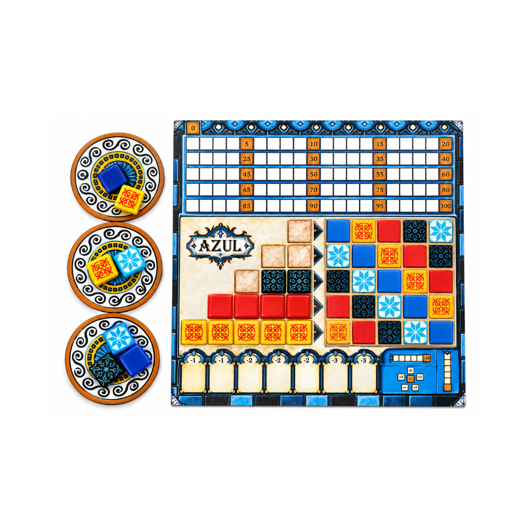 Rainbow Toys Azul Board Game Strategy & War Games Board Game