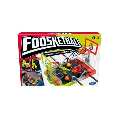 Hasbro Gaming Foosketball Game – 2 Player Foosball & Basketball Tabletop Game