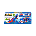 Dinosaur Deformation Car Toy with Auto Racing Track – Multicolor