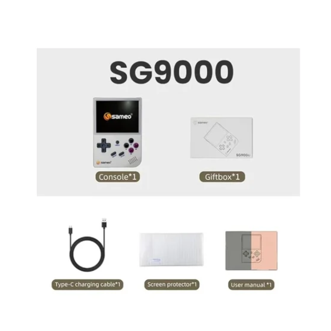Sameo Handheld Retro Game Console,Dual System Video Game