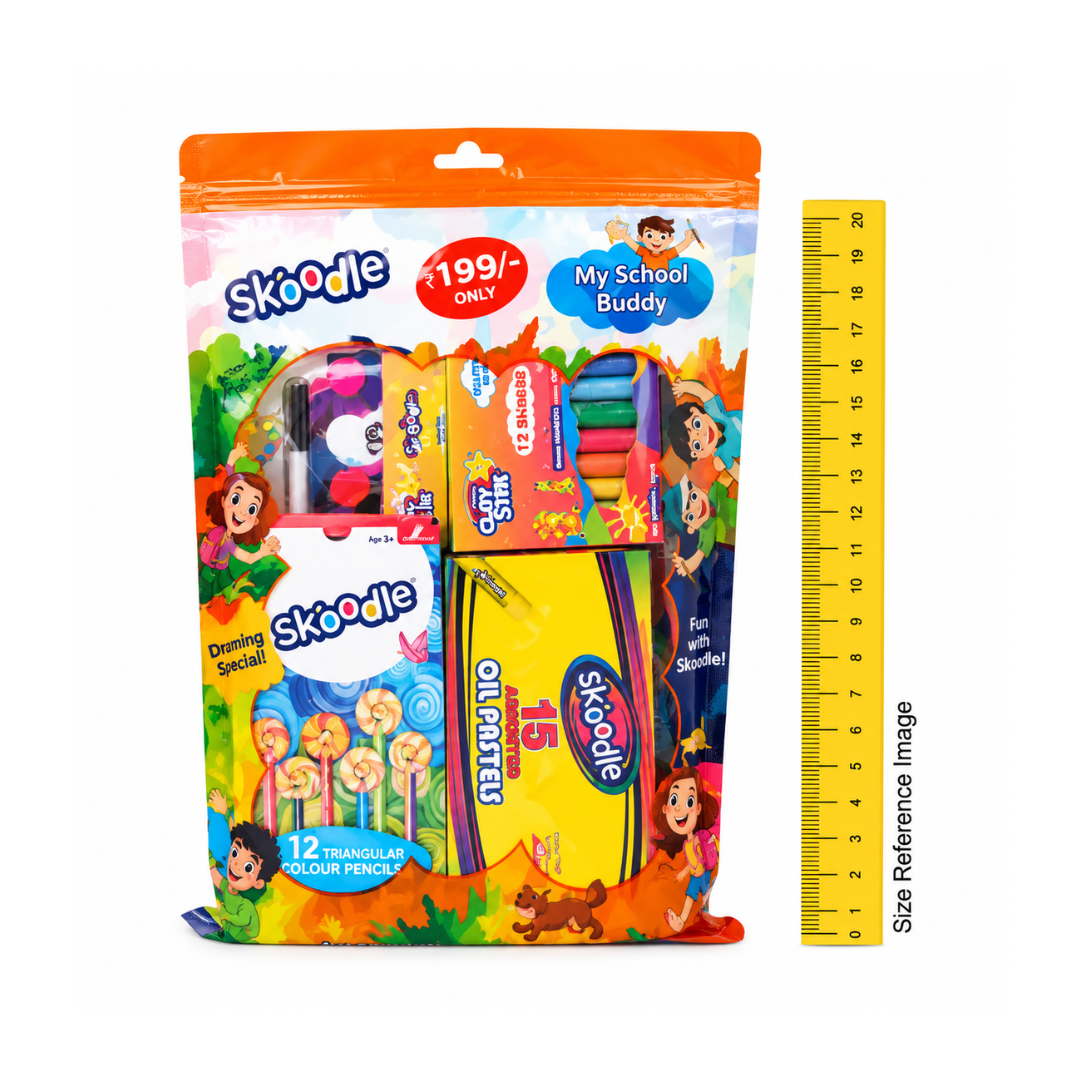 Skoodle My School Buddy Art Kit 8pcs