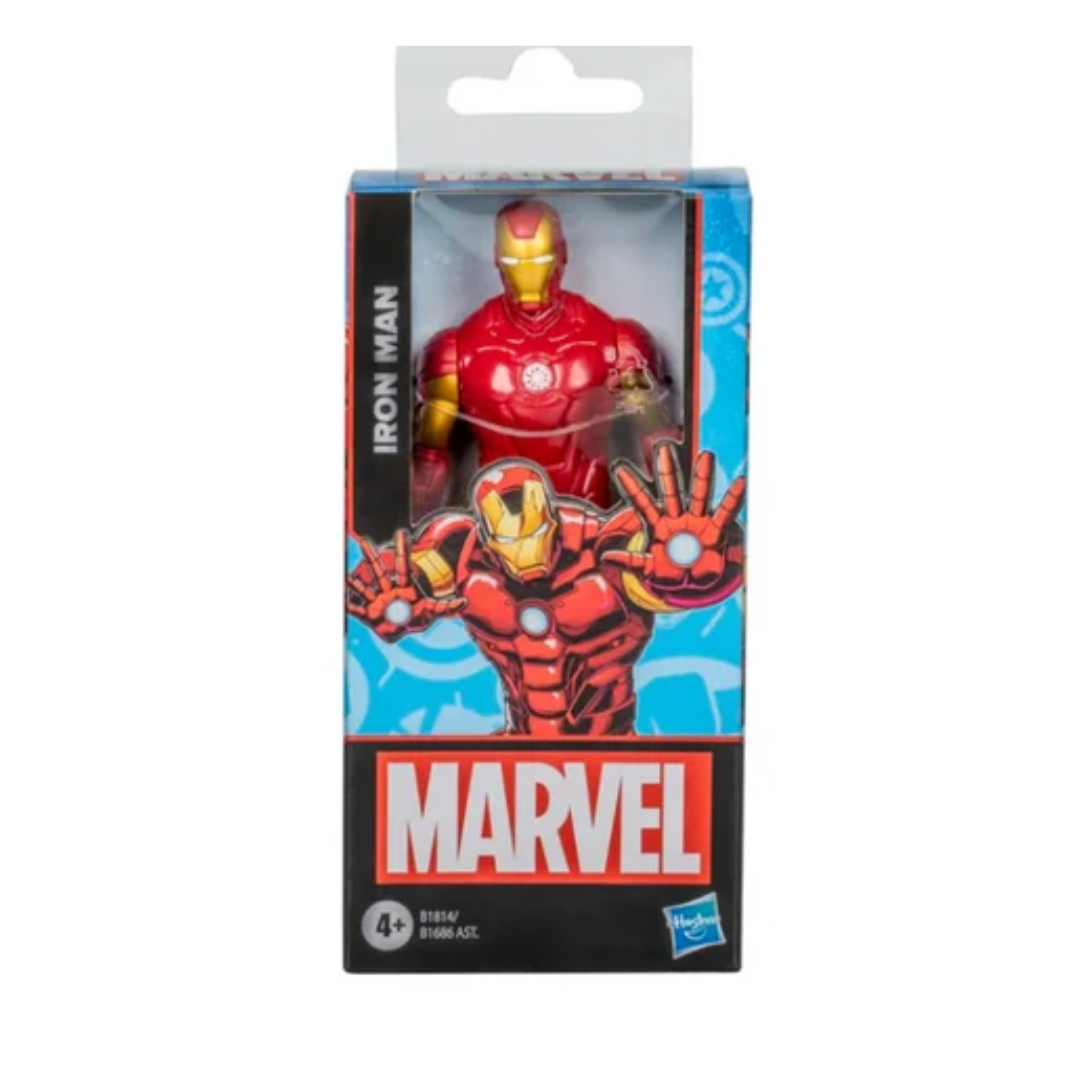 Hasbro Marvel Iron Man Action Figure, 6-Inch, Super Hero Toys and Figures for Kids Ages 4+