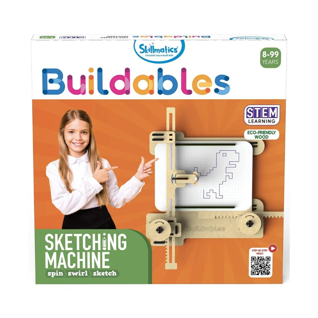 Skillmatics STEM Building Toy Buildables Sketching Machine