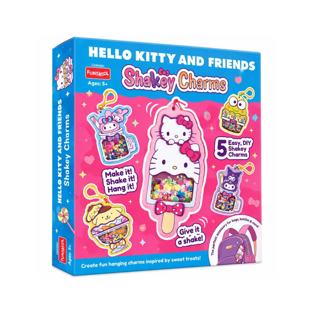 Funskool Hello Kitty DIY Ceramic Coin Bank Painting Kit | Creative Art & Craft Money Bank for Kids Ages 5+