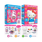 Funskool Hello Kitty DIY Ceramic Coin Bank Painting Kit | Creative Art & Craft Money Bank for Kids Ages 5+