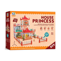 Rainbow Toys Doll House Princess DIY Dream Castle Building Set – 194 Pcs