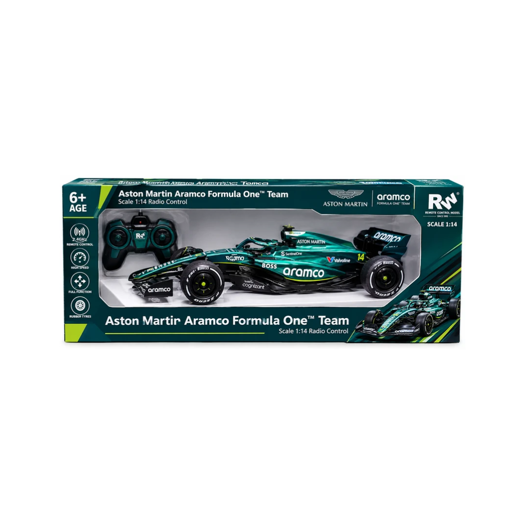 Aston Martin Aramco Formula One Team 1:14 Scale Remote Control Car
