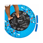 Plum Junior Ocean Bouncer with Sounds | Spring-Free Kids Trampoline with Handle for Ages 18 Months+