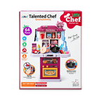 Talented Chef 64 PCS Little Chef Kitchen Play Set with Spray, Boiling Water, Light & Sound