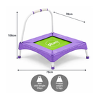 Plum Toys Junior Bouncer with Handle | Spring-Free Kids Trampoline for Ages 18 Months–5 Years