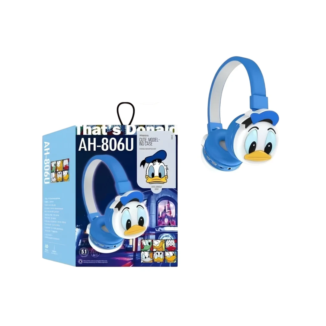 AH-816U Kids Wireless 5.3 Headphones with RGB Light & Clear Call
