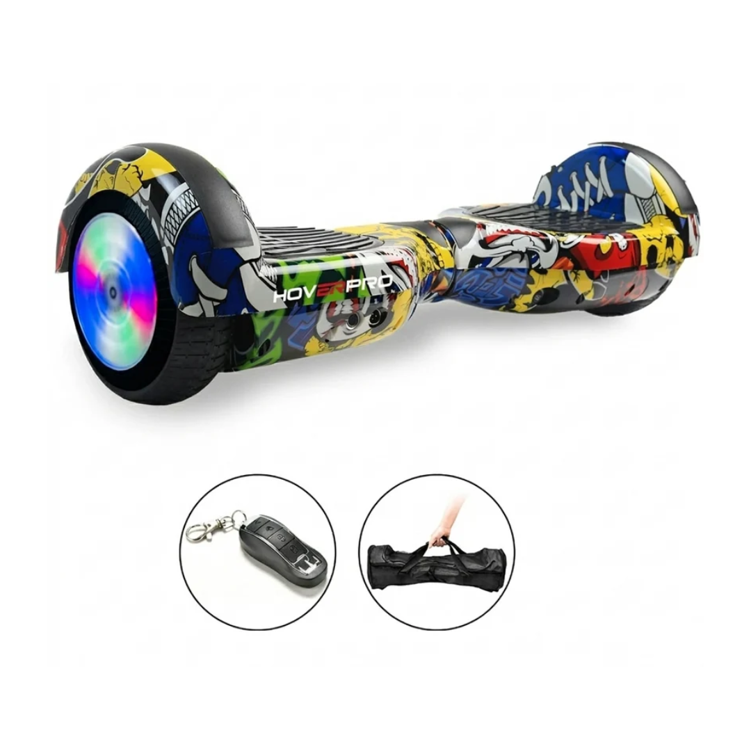 Hoverpro Hoverboard H8+ Premium Self-Balancing Hoverboard with LED Wheels