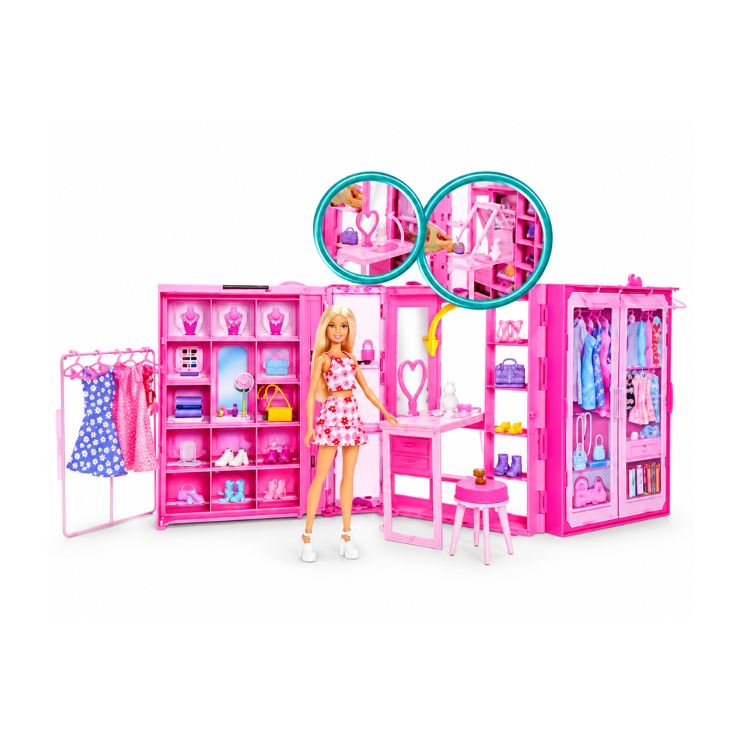 Mattel Barbie Dream Closet Doll House