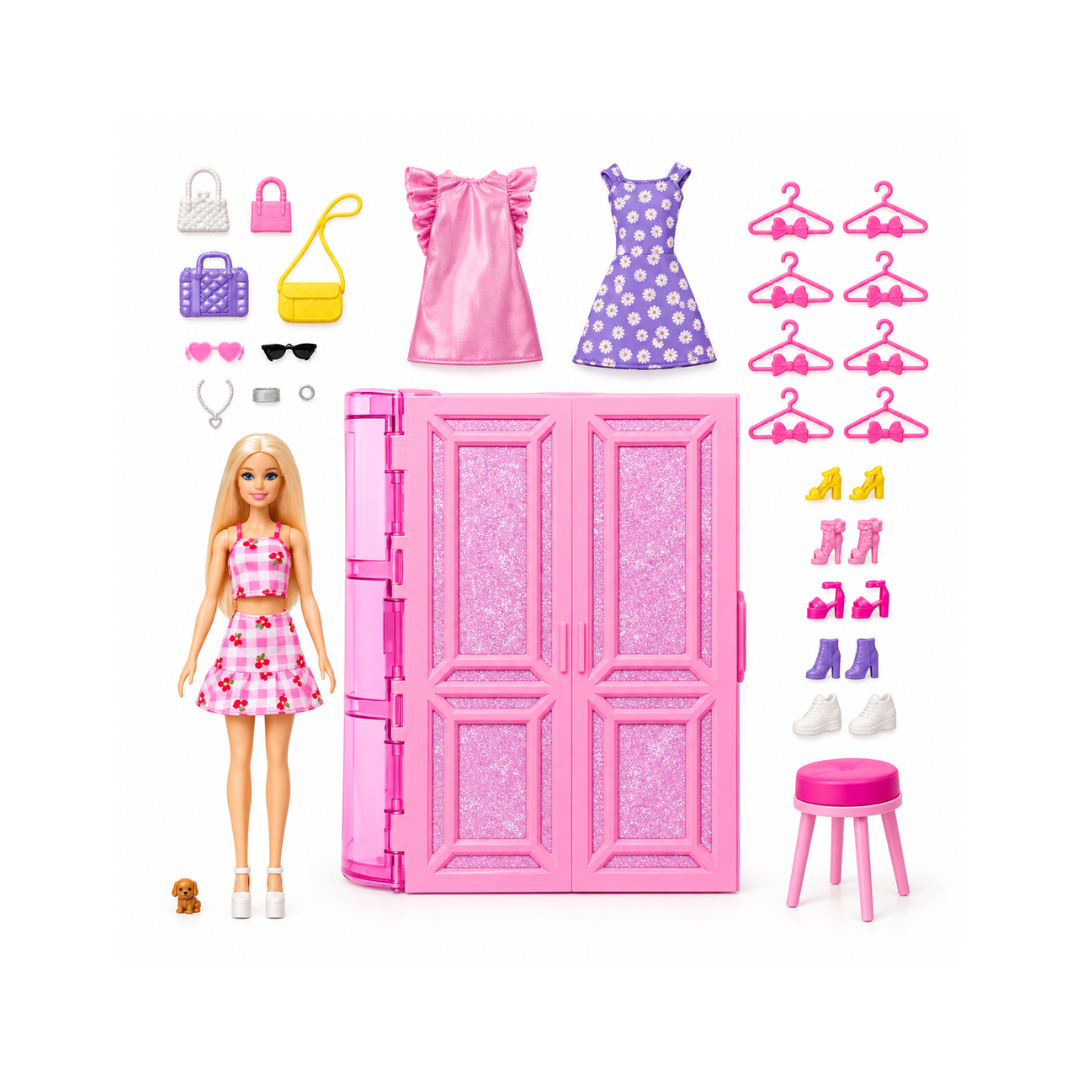 Mattel Barbie Dream Closet Doll House