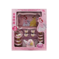 Disney Princess 15 Pcs Pretend Play Tea Set for Kids – Pink 3+ Years