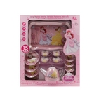 Disney Princess 15 Pcs Pretend Play Tea Set for Kids – Pink 3+ Years