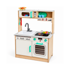Curious Cub Kitchen Set with Running Water Sink