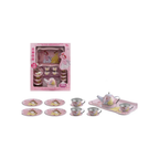 Disney Princess 15 Pcs Pretend Play Tea Set for Kids – Pink 3+ Years