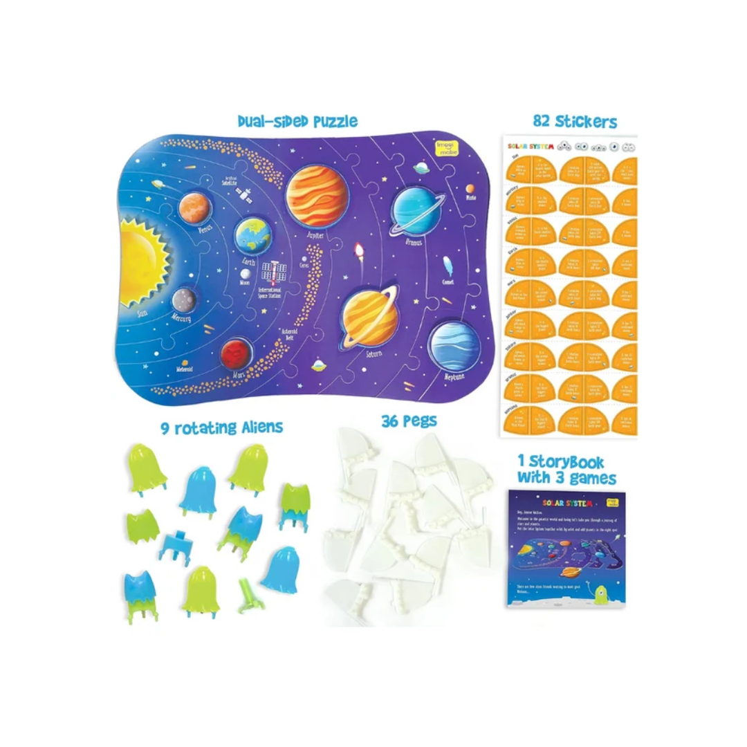 Imagimake Mapology Solar System Puzzle