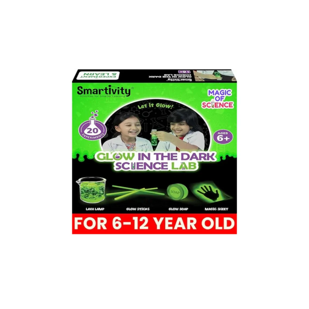 Smartivity Glow Magic Science Experiment Kit for Kids