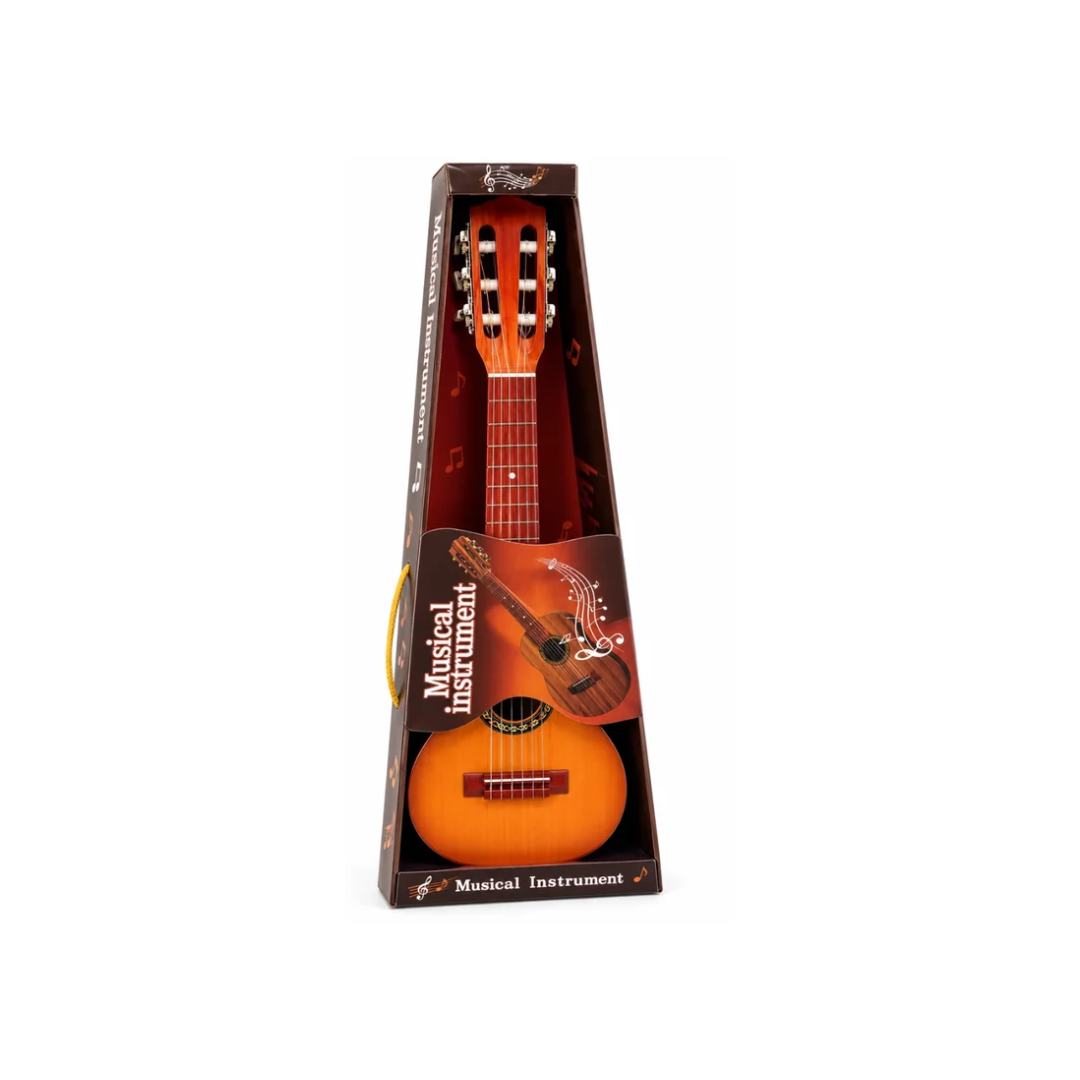 Kids 6-String Classical Guitar Musical Instrument – Beginner Pretend Play Guitar for Kids