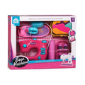 Sewing Machine Style Pretend Play Set for Girls – Kids Sewing & Fashion Design Kit