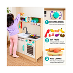 Curious Cub Kitchen Set with Running Water Sink