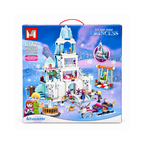 Rainbw Toys Ice and Snow Princess Frozen Construction Set Blocks 752Pcs