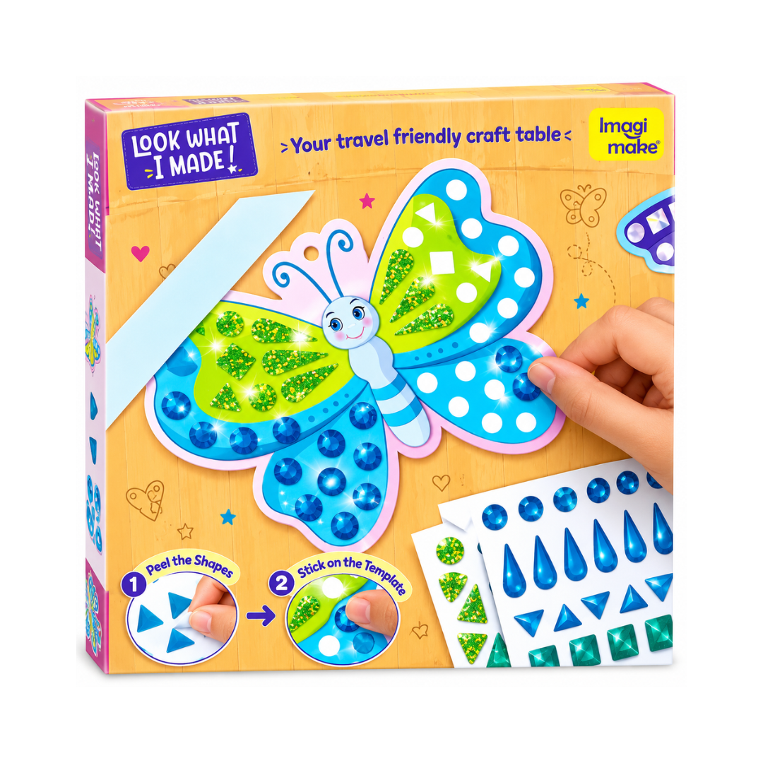 Imagimake DIY Mirror Mosaic Art and Craft Kit