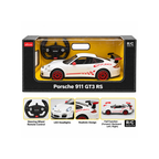 Rastar Porsche 911 GT3 RS 1:14 Scale Remote Control Car – White