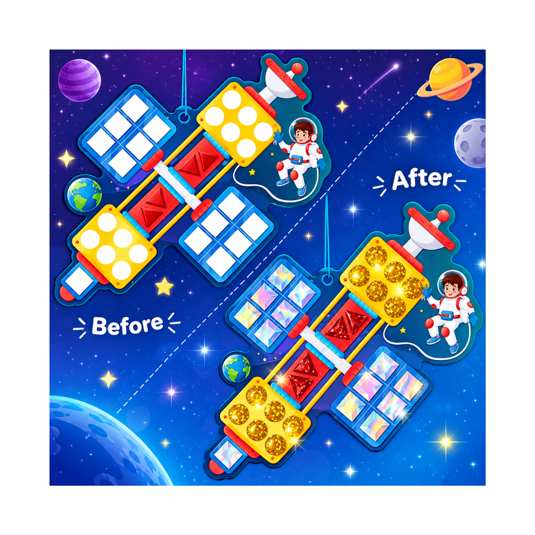 Imagimake DIY Mirror Mosaic Art and Craft Kit
