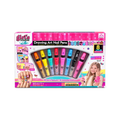 Girls Creator Drawing Art Nail Pens – 8 Pcs 3-in-1 DIY Nail Art & Decoration Set | 6+ Years