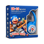 Doraemon DR-23 Kids Wireless Headphones with Super Bass – Blue