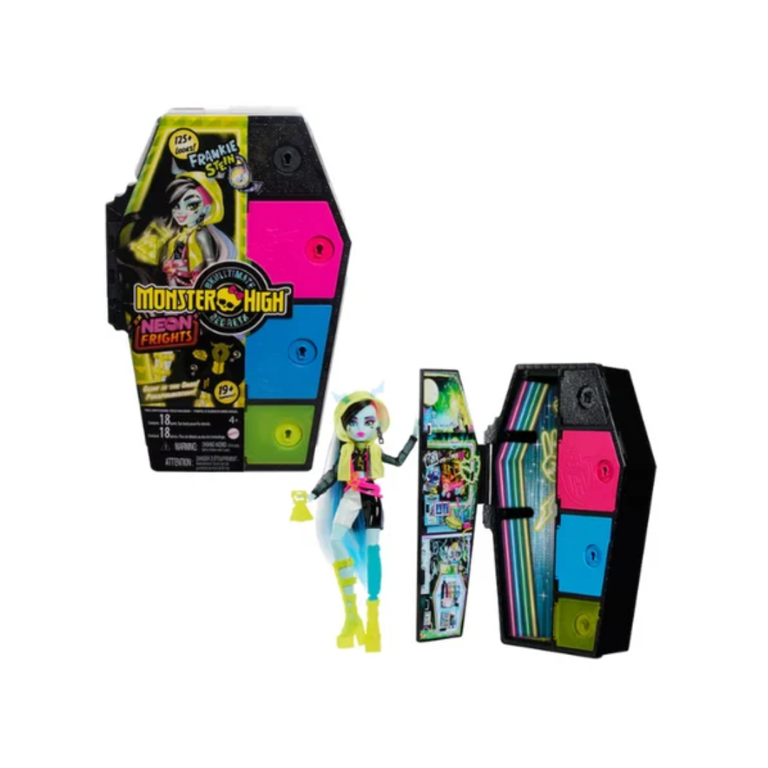 Mattel Monster High Playset Frankie Stein Doll and Secrets in Her Closet MATTEL