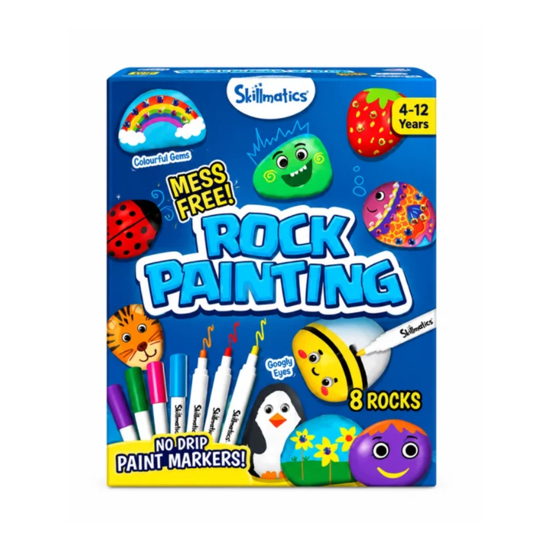 Rock Painting Kit | Mess-Free Art & Craft Activity (ages 4-12)