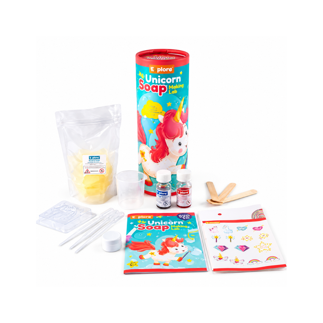 Explore My Unicorn Soap Making Lab DIY Activity Toy Kit