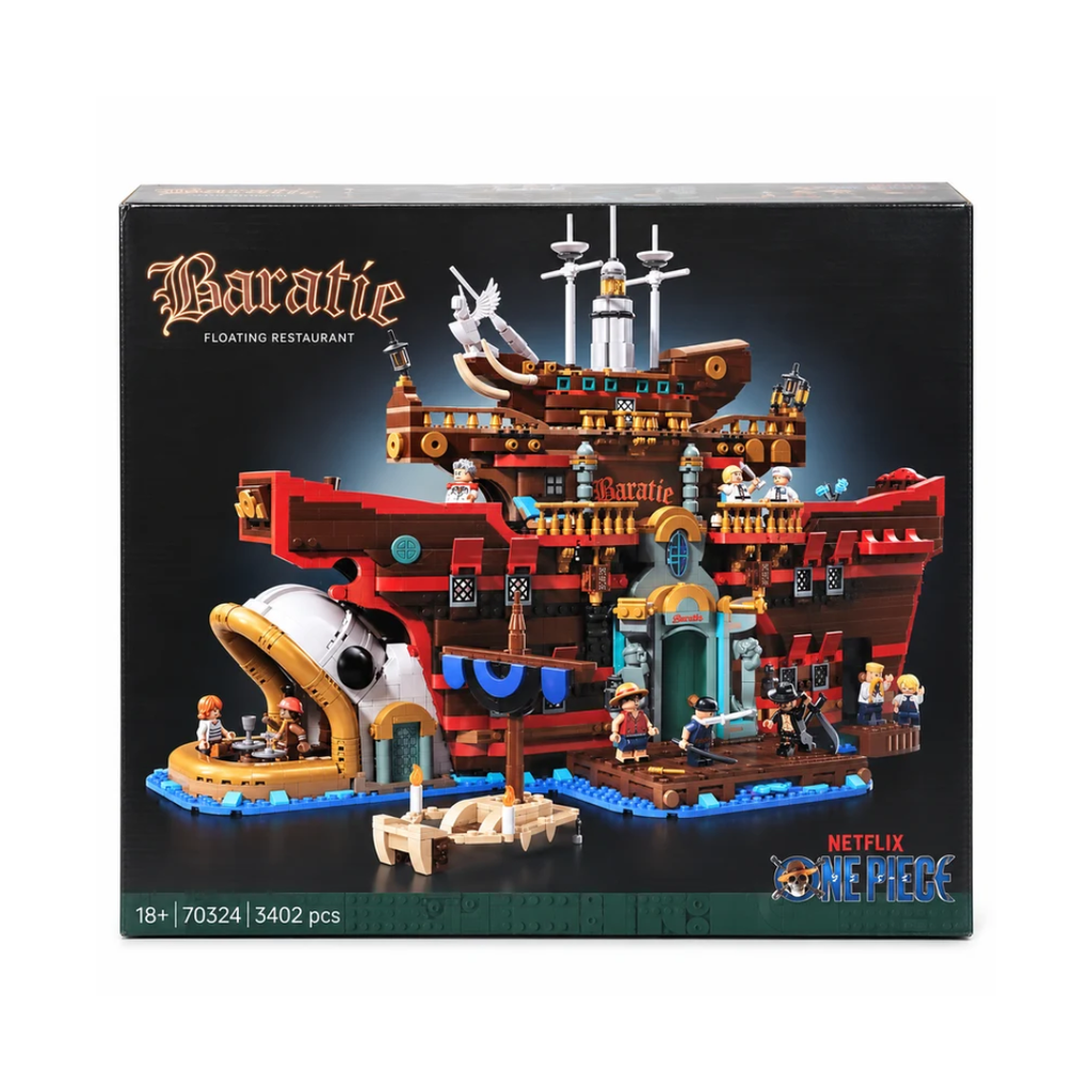 Baratie Floating Restaurant Building Blocks Set – 3402 Pcs Pirate Ship Model 18+