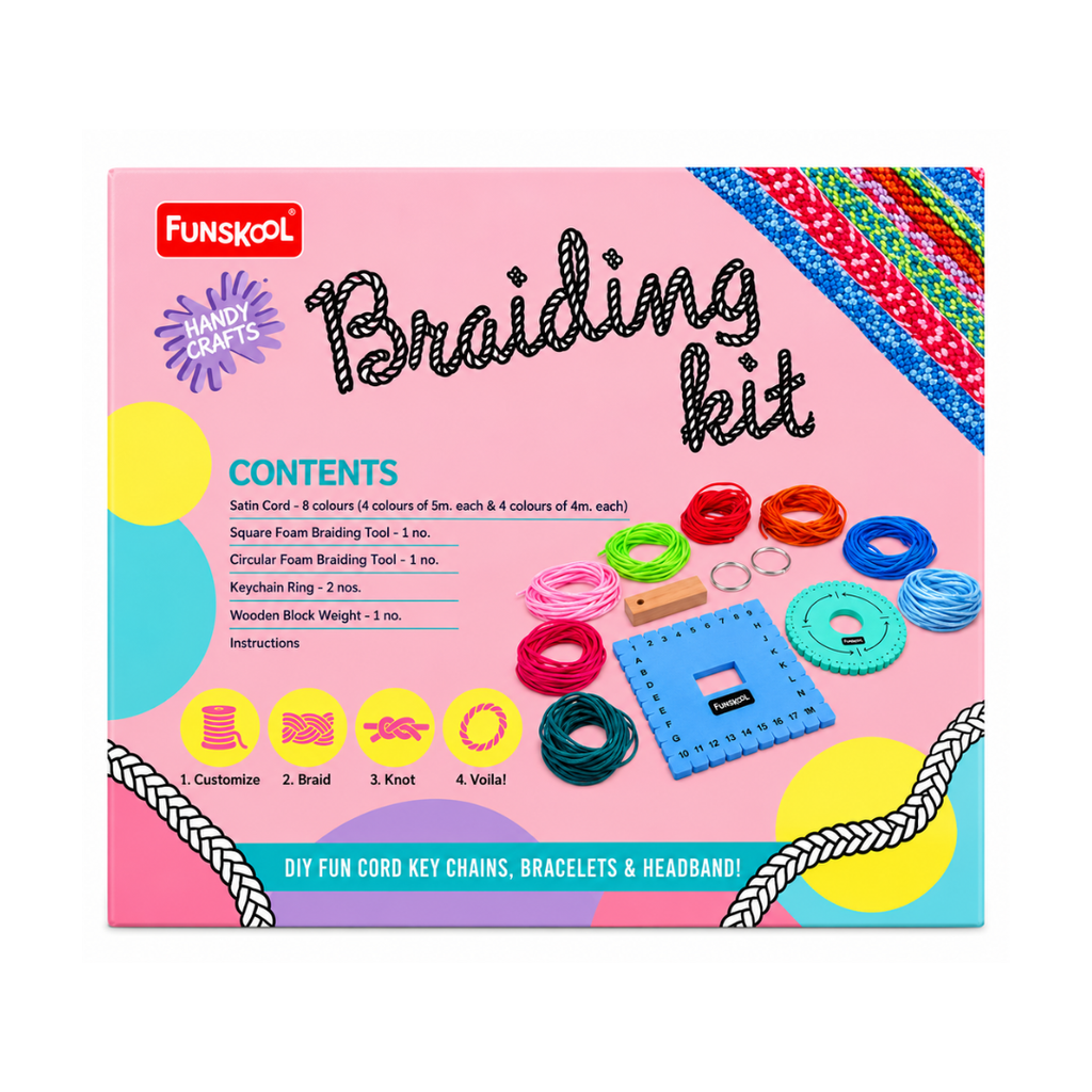 Funskool Handycrafts Funskool Braiding Kit