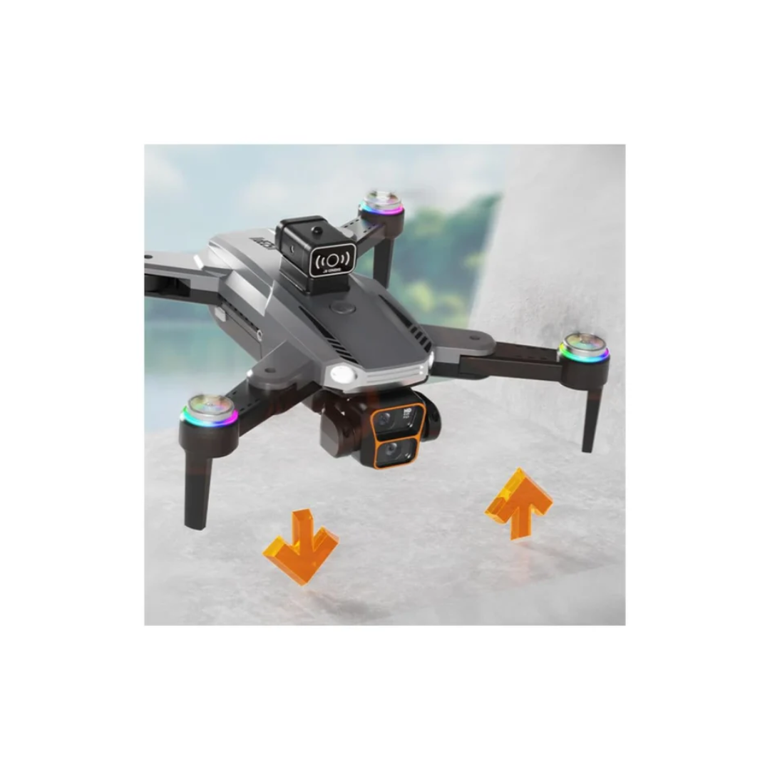 Rainbow Toys 4K Remote Control Dual Camera Drone 1080P Wi-Fi Selfie Gesture Rc Drone