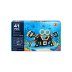 Xinlebei 41 PCS Magnetic Building Blocks Happy Crab | STEM Construction & Creative Learning Toy for Kids 3+