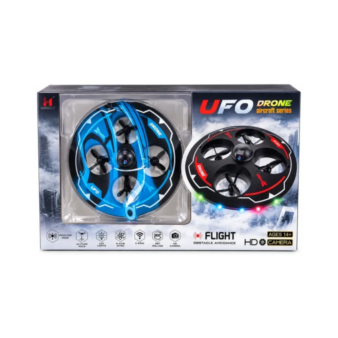 UFO Drone Aircraft Series with HD Camera & Obstacle Avoidance – 2.4GHz