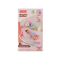 Hu-Baby Rhythmic Rocker Baby Rocking Chair with Soothing Vibration, Music & Projector – Pink | 0M+