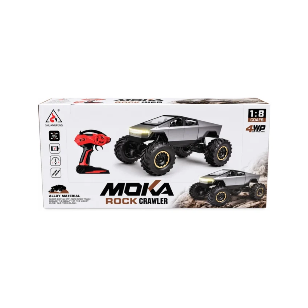 MOKA Rock Crawler 1:8 Scale 4WD Remote Control Off-Road Car