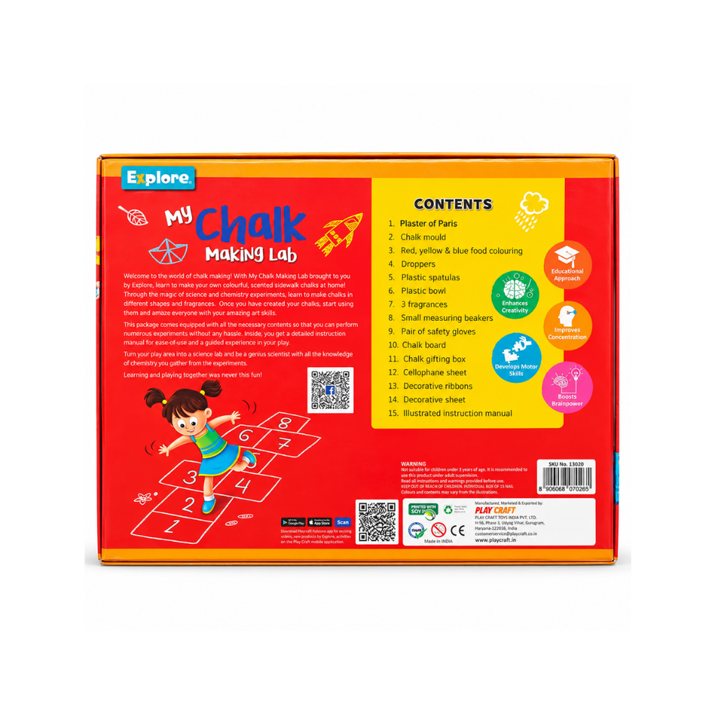 Explore My Chalk Making Lab Science Kits
