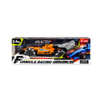 2.4GHz Remote Control Formula Racing Car Stunt Toy with Lights for Kids 3+ Years