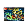 Caribbean Legend Ghost Pirate Ship Building Blocks Set – 6+ Years